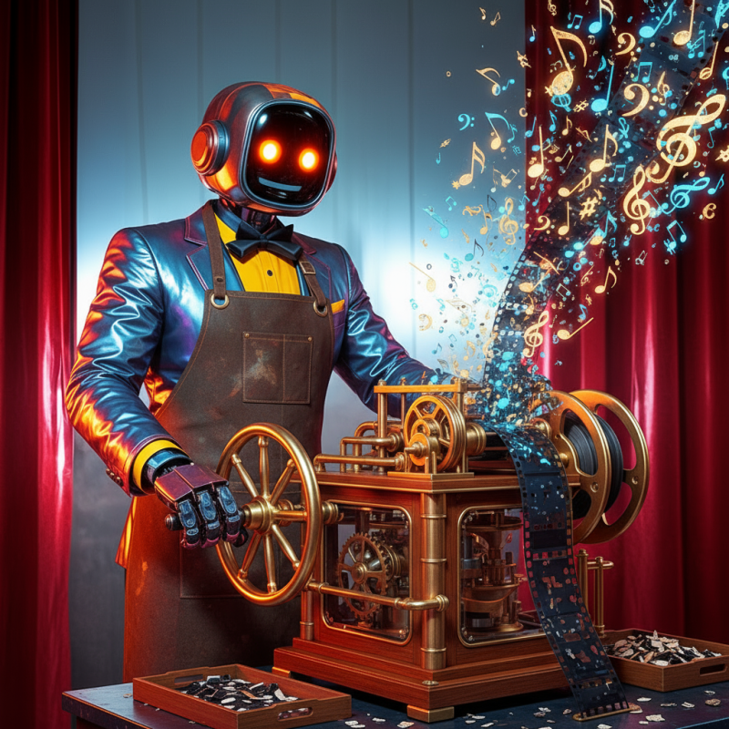 Extraction de piste VI pour courts et longs métrages, assistée par IA