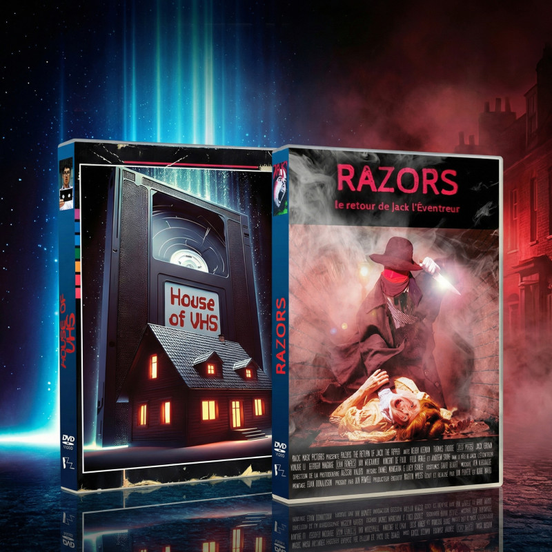 Pack hanté : HOUSE OF VHS & RAZORS