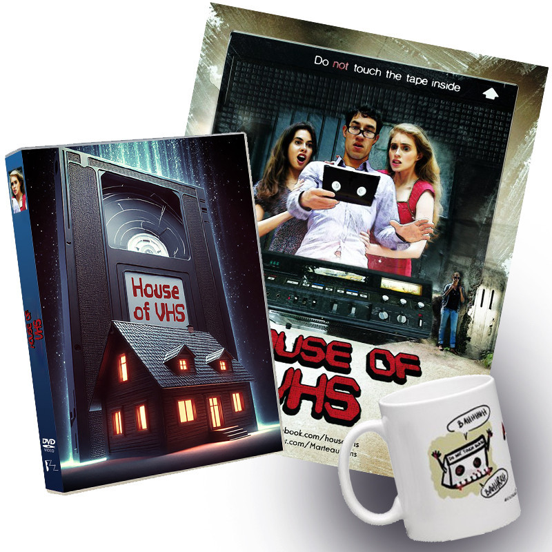 House of VHS - DVD + tasse + affiche