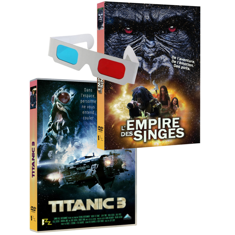 Space schlock: Empire of the Apes + Titanic 3